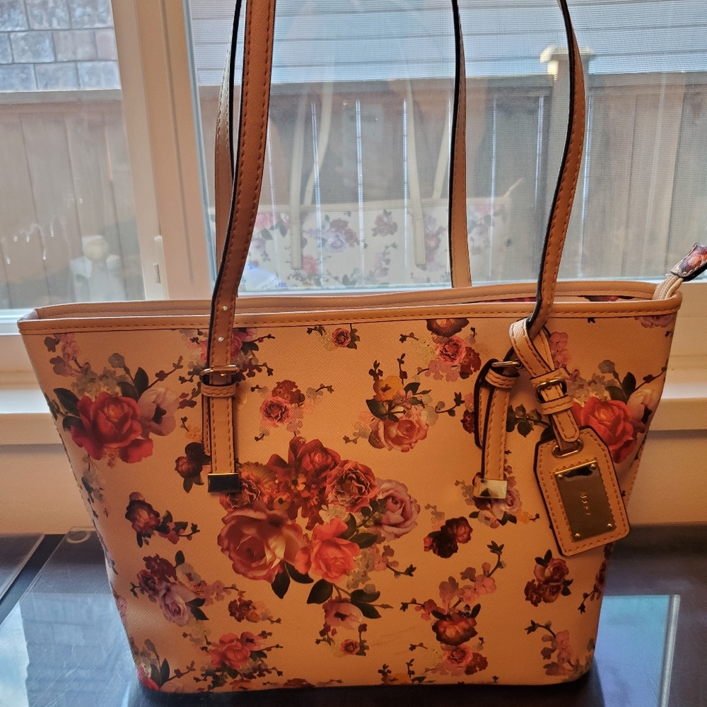 Aldo Blush Pink Floral Purse